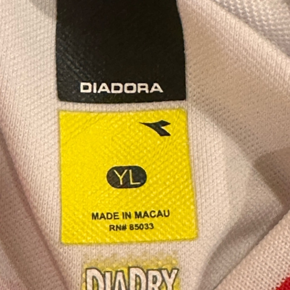 Diadora White Sports Top